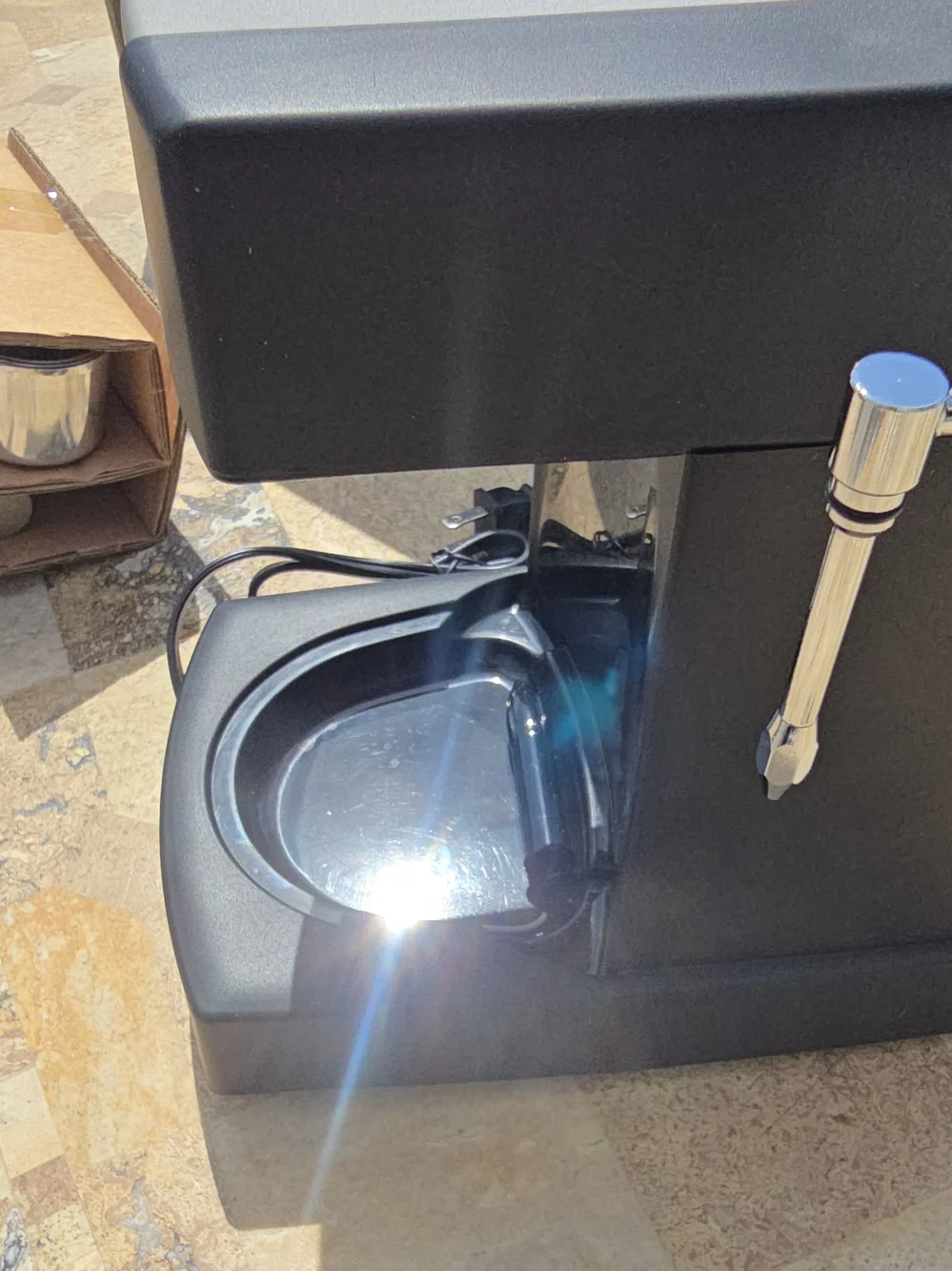 New KRUPS Steam Espresso Machine FND1 — Black Complete With Box
